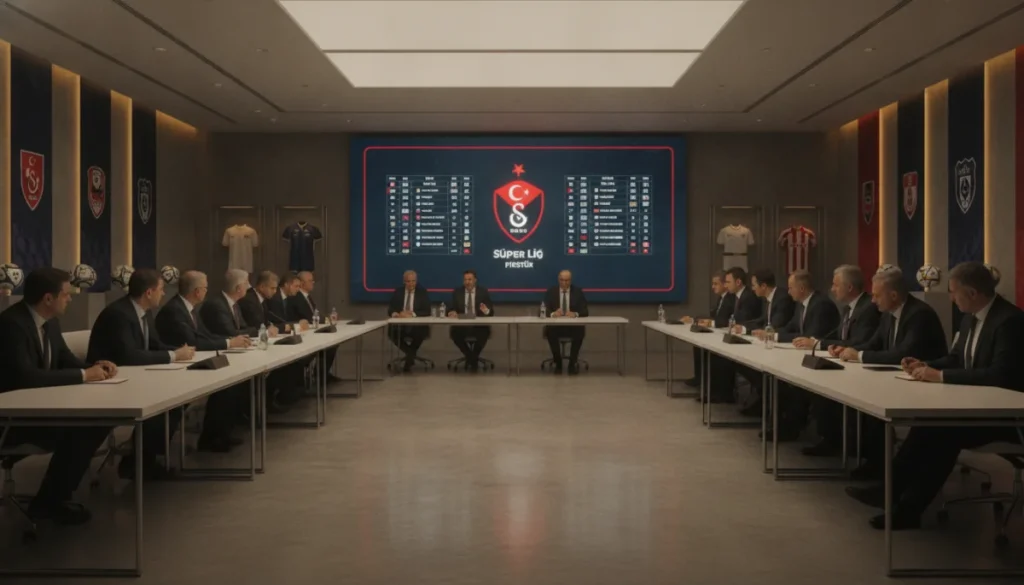 2026-2027 Süper Lig Başlangıç Noktası: 9 Temmuz Fikstür Rawası
